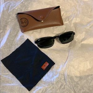 Authentic Like new Ray Ban sunglasses all black